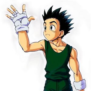 Gon Freecss Transformation Scene Png 06252024 PNG image