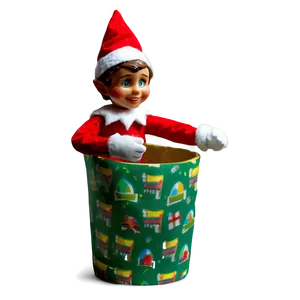 Good Deed Elf Shelf PNG 05242024 PNG