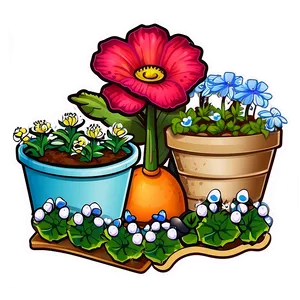 Goodnotes Gardening Stickers Png Sbp PNG image