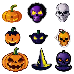 Goodnotes Halloween Stickers PNG 06282024