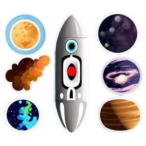 Goodnotes Space Stickers Png Dcj PNG image