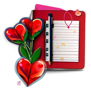 Goodnotes Valentine Stickers PNG Ouy41