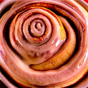 Gooey Cinnamon Roll Delight Png Cvx4 PNG image