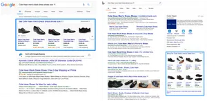Google Ads Cole Haan Mens Dress Shoes Comparison PNG image
