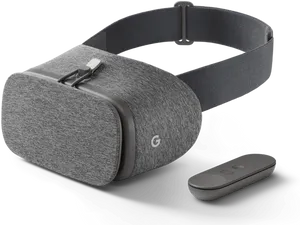 Google Daydream View V R Headsetand Remote PNG image