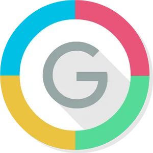 Google Logo Color Wheel PNG image