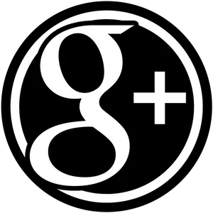 Google Plus_ Logo_ Black Background PNG image