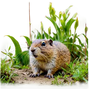 Gopher In Nature Background Png 87 PNG image