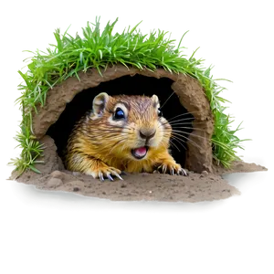 Gopher Popping Out Of Hole Png 48 PNG image