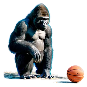 Gorilla Basketball Player Png 05212024 PNG image