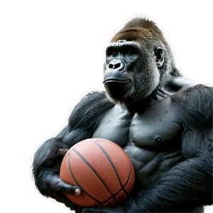 Gorilla Basketball Player Png Klp PNG image