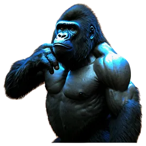 Gorilla Cybernetic Future Png 05212024 PNG image