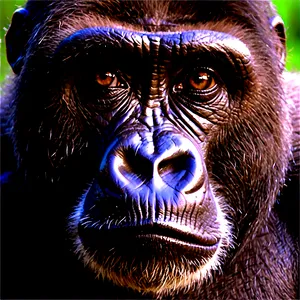 Gorilla Environmental Activist Png 05212024 PNG image