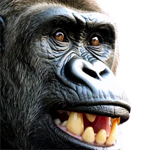 Gorilla Fury Expression Png 57 PNG image