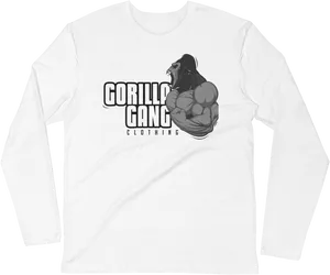 Gorilla Gang Clothing Long Sleeve Shirt PNG image