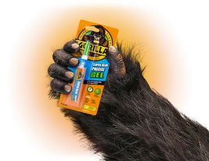 Gorilla Glue Precise Gel Advert PNG image