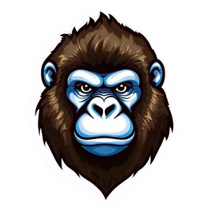 Gorilla Mascot Logo Png Nwy PNG image