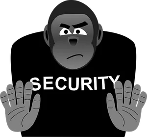 Gorilla Security Graphic PNG image