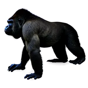 Gorilla Silhouette Png Wtt2 PNG image