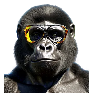 Gorilla Tag Fancy Glasses PNG 06282024