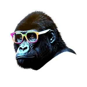 Gorilla Tag Glasses Art PNG 06282024