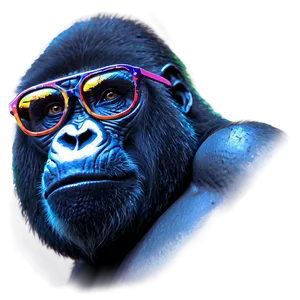 Gorilla Tag Glasses Art PNG Obg86 PNG
