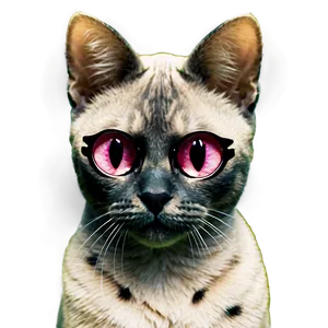 Goth Cat Filter PNG 06282024