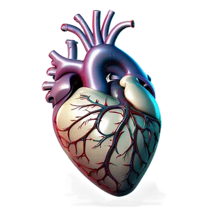 Gothic Anatomical Heart PNG 36
