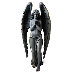 Gothic Angel Sculpture PNG Mrb53 PNG