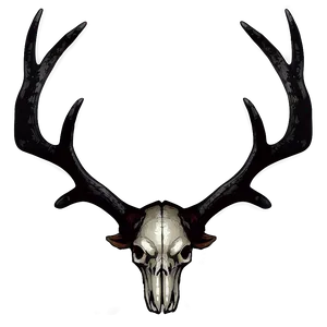 Gothic Antler Artwork PNG Pkt PNG