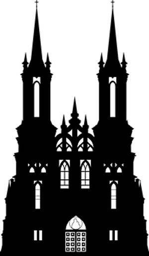 Gothic Architecture Silhouette