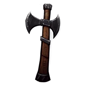 Gothic Axe Structure PNG 34