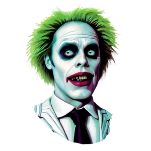 Gothic Beetlejuice Style PNG Ckr