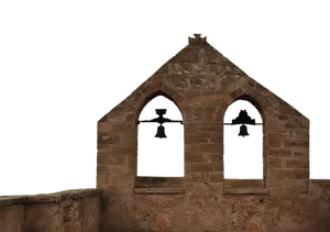 Gothic Bell Tower Windows