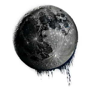 Gothic Black Moon PNG 06252024 PNG