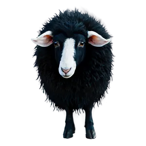 Gothic Black Sheep Png 26 PNG image