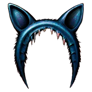 Gothic Cat Ear PNG Sqp