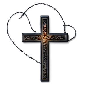 Gothic Cross Outline Png Cvr22 PNG image