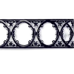 Gothic Decorative Line Png 21 PNG image