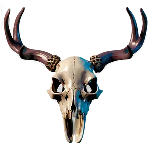 Gothic Deer Skull Decor Png 62 PNG image