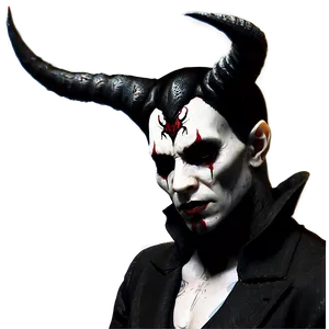 Gothic Devil Artwork PNG Mty