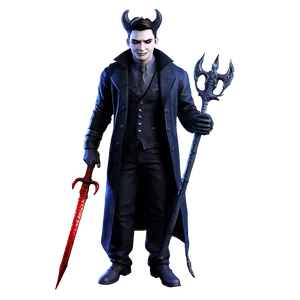 Gothic Devil Artwork PNG Mxa PNG
