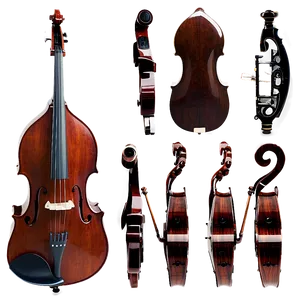 Gothic Double Bass PNG Aaw