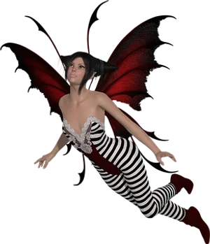 Gothic Fairyin Flight