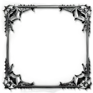 Gothic Fancy Frame PNG 06132024 PNG