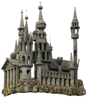 Gothic Fantasy Castle Sculpture