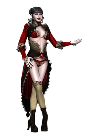 Gothic Fantasy Female Character