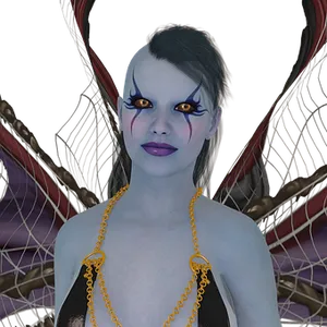 Gothic Fantasy Woman Portrait
