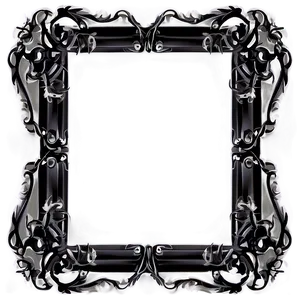 Gothic Frame Border Png 06262024 PNG image