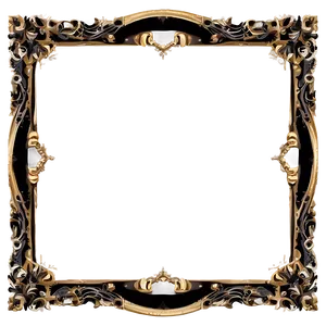 Gothic Frame D PNG image